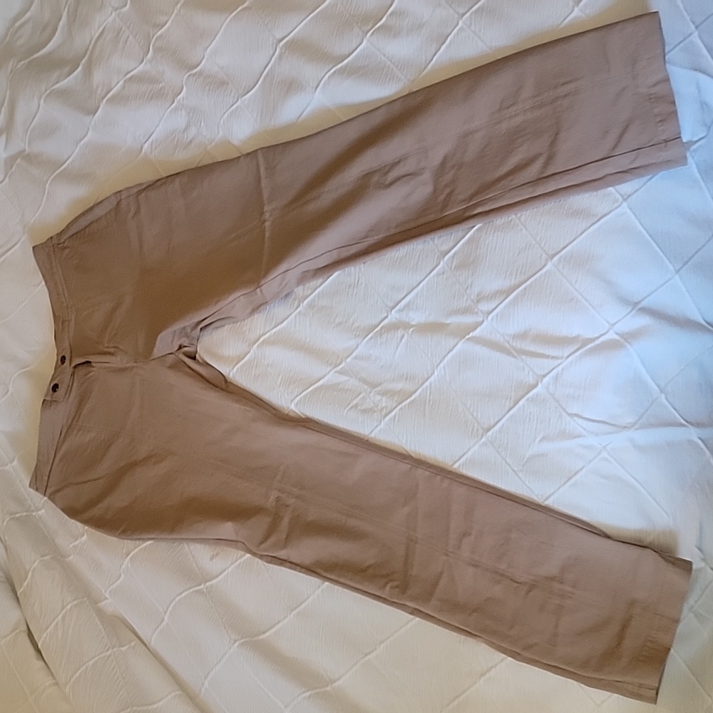 Women's tan pants size L